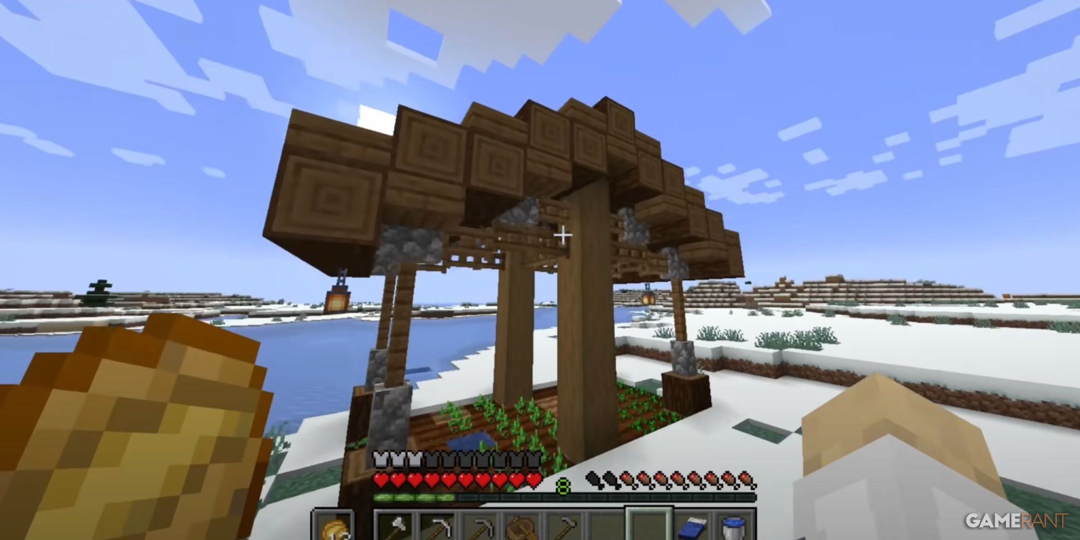 How To Survive Snow Biomes In Minecraft