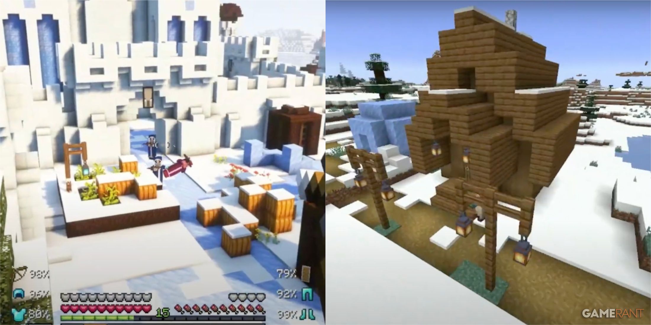 How To Survive Snow Biomes In Minecraft