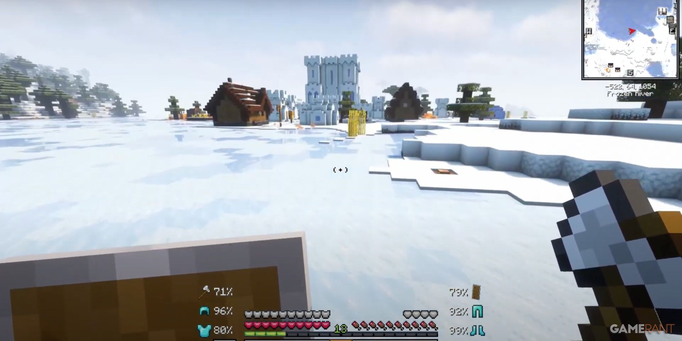 How To Survive Snow Biomes In Minecraft