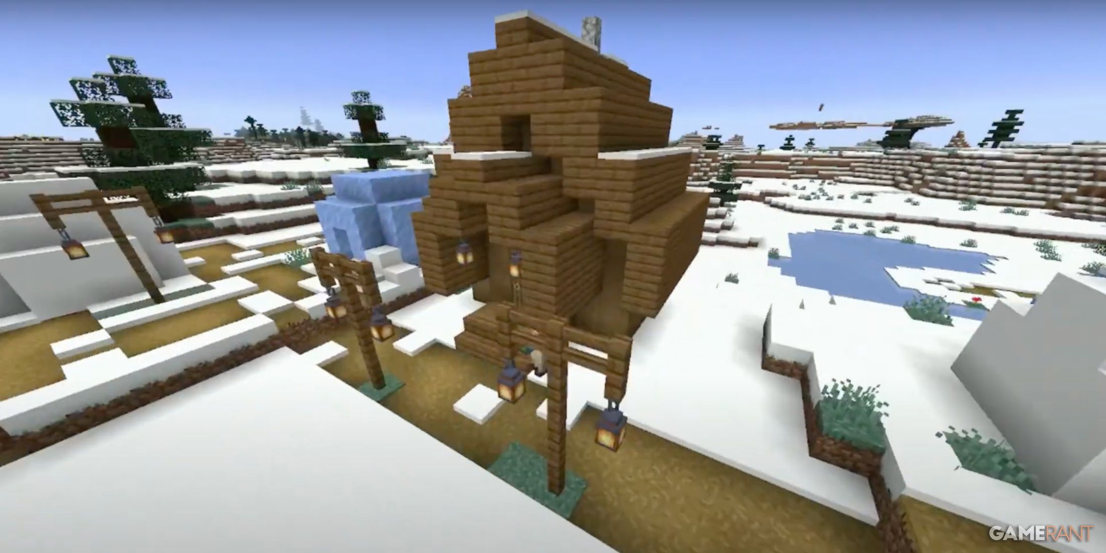 How To Survive Snow Biomes In Minecraft