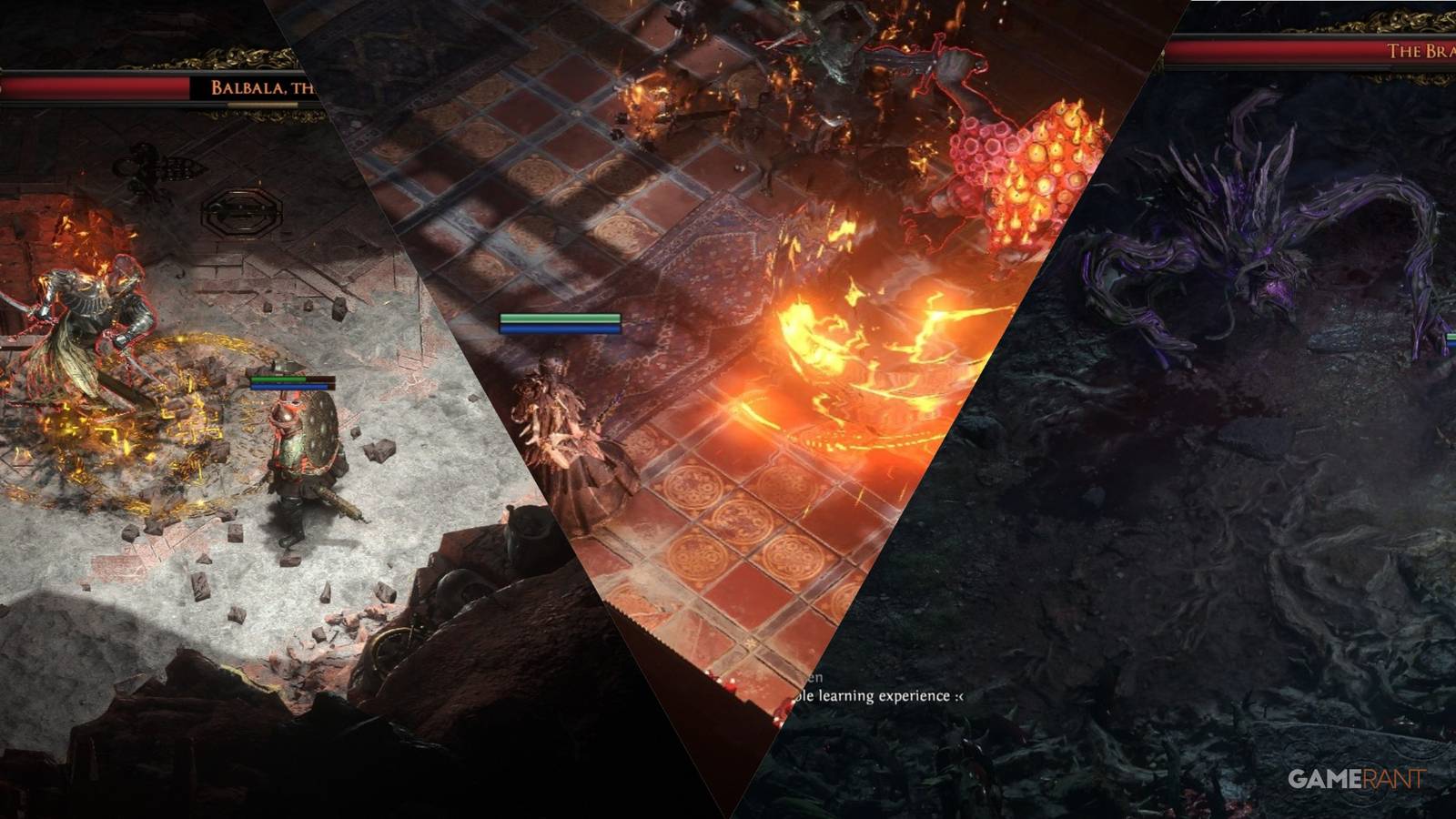 Bilbala boss fight Candlemass boss fight brambleghast boss fight path of exile 2