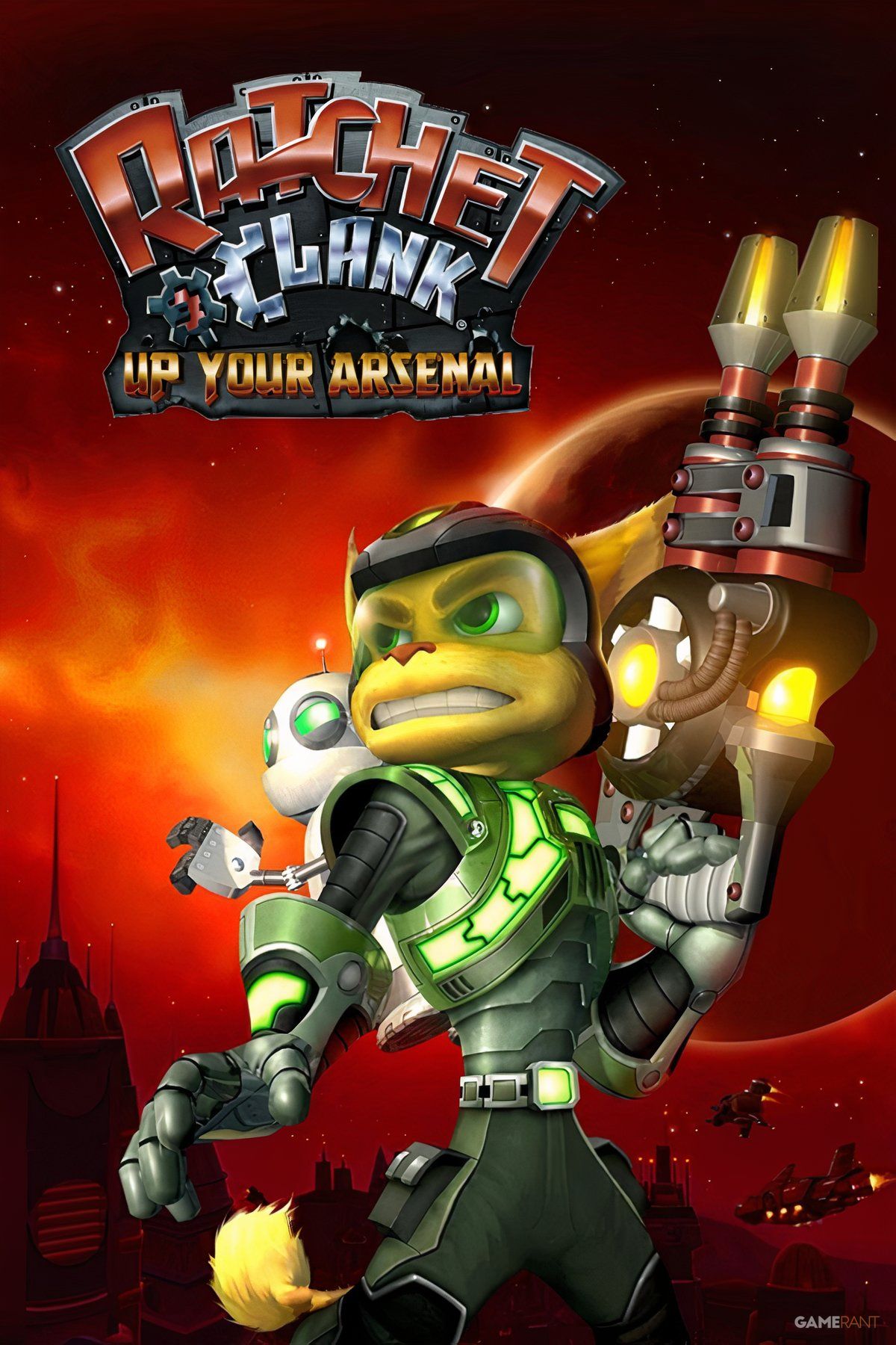 Ratchet and Clank: Up Your Arsenal Tag Page Cover Art