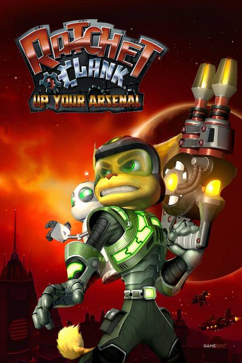 Ratchet and Clank: Up Your Arsenal Tag Page Cover Art