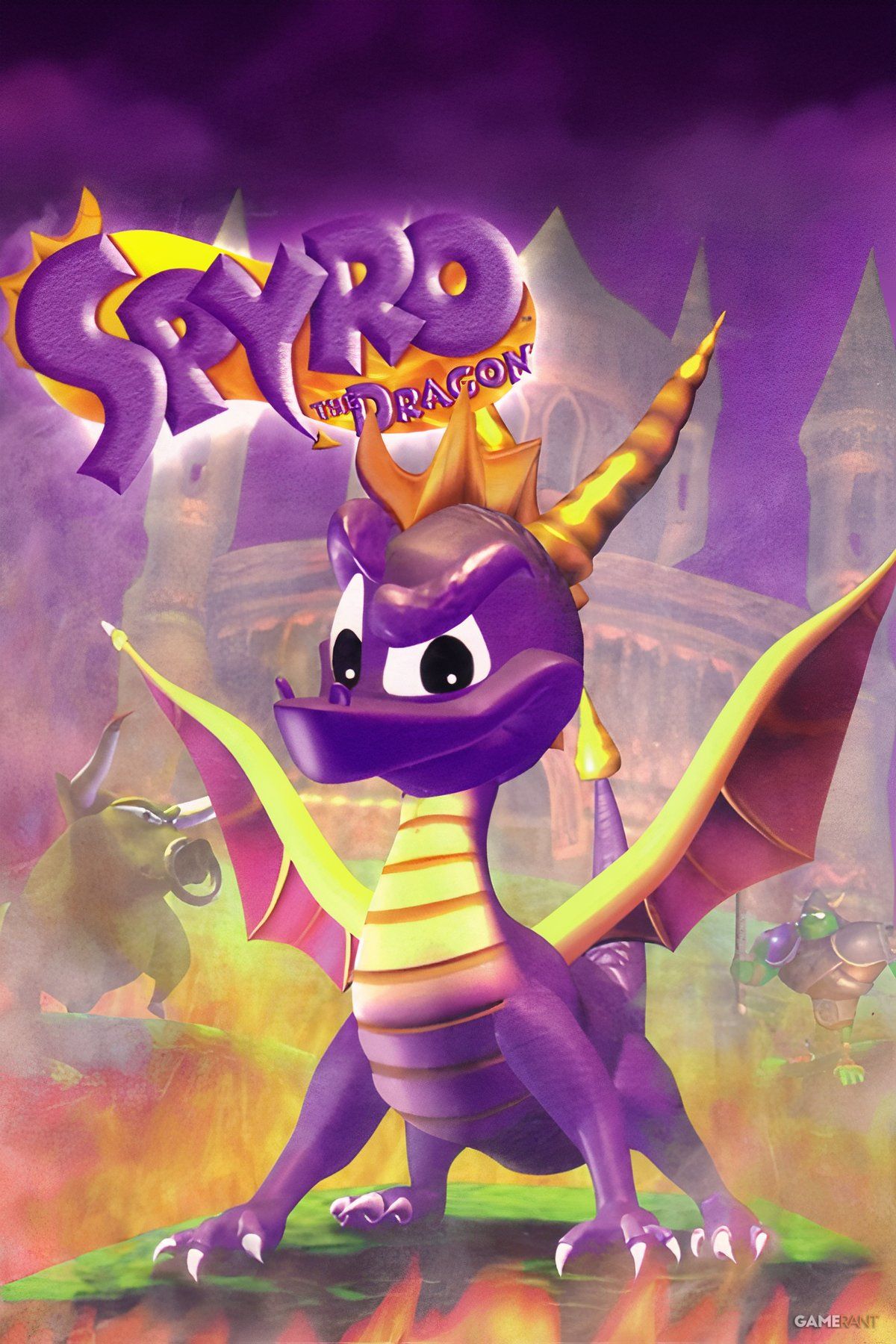 Spyro The Dragon Tag Page Cover Art