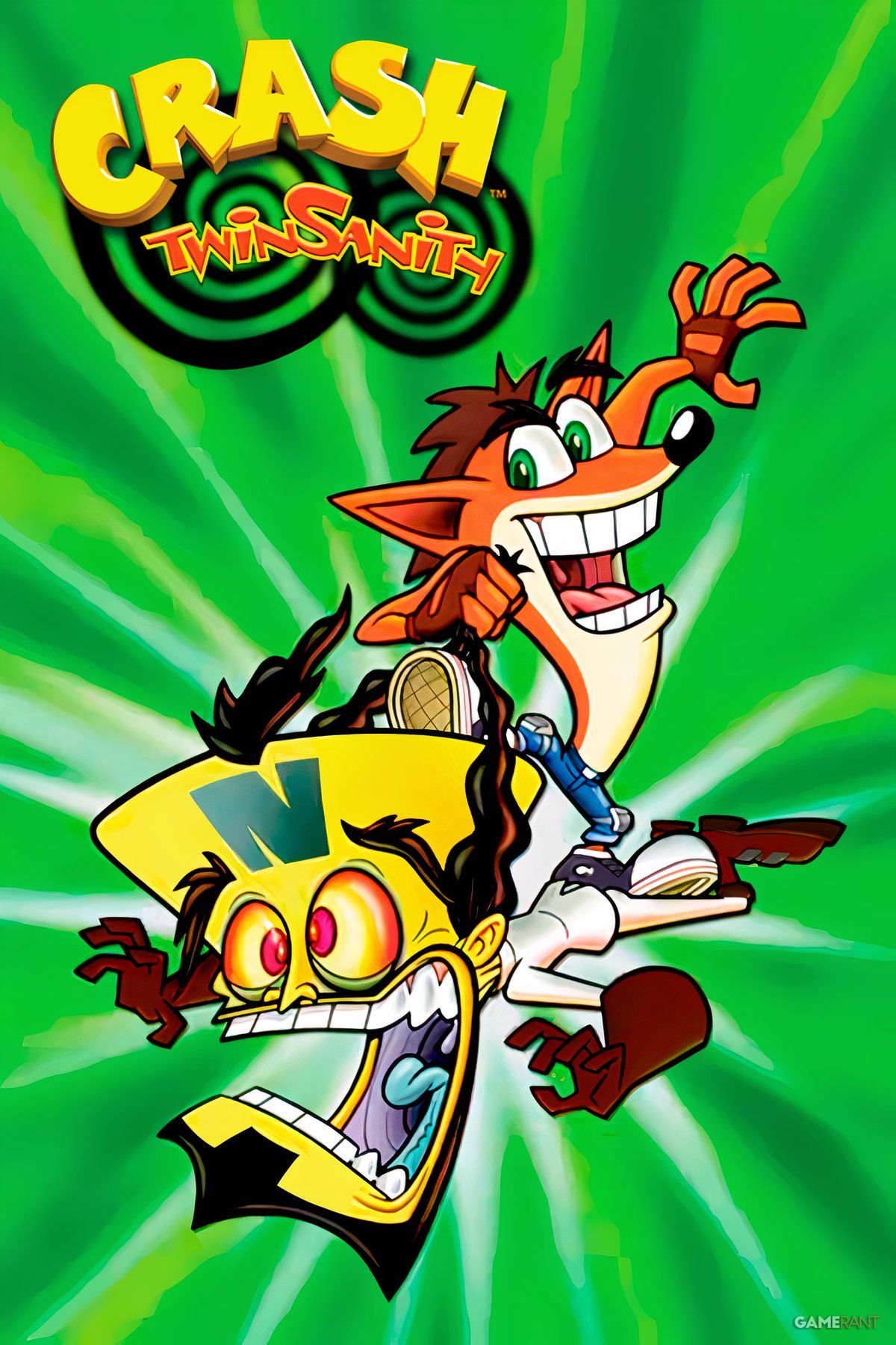 Crash Twinsanity Tag Page Cover Art