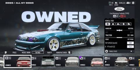 NFS Unbound Ford Mustang Foxbody