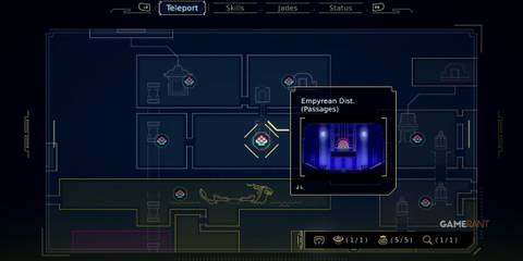 The Empyrean District (Passages) root node in Nine Sols