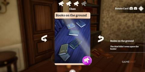 One Your Tail Mystery 1 Books on the ground