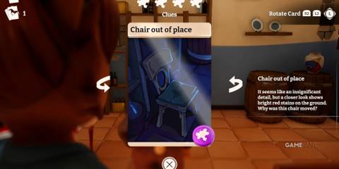 One Your Tail Mystery 2 chair card