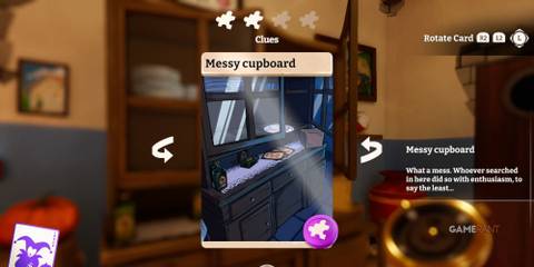 One Your Tail Mystery 2 Cupboard card