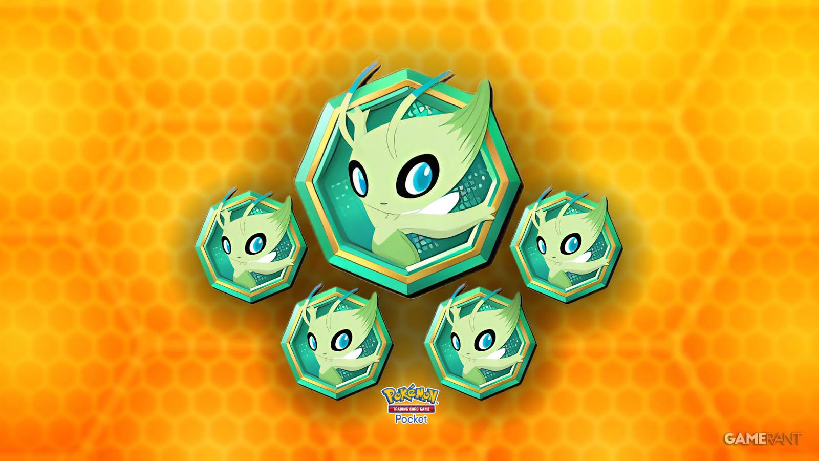 celebi emblem in pokemon tcg pocket.