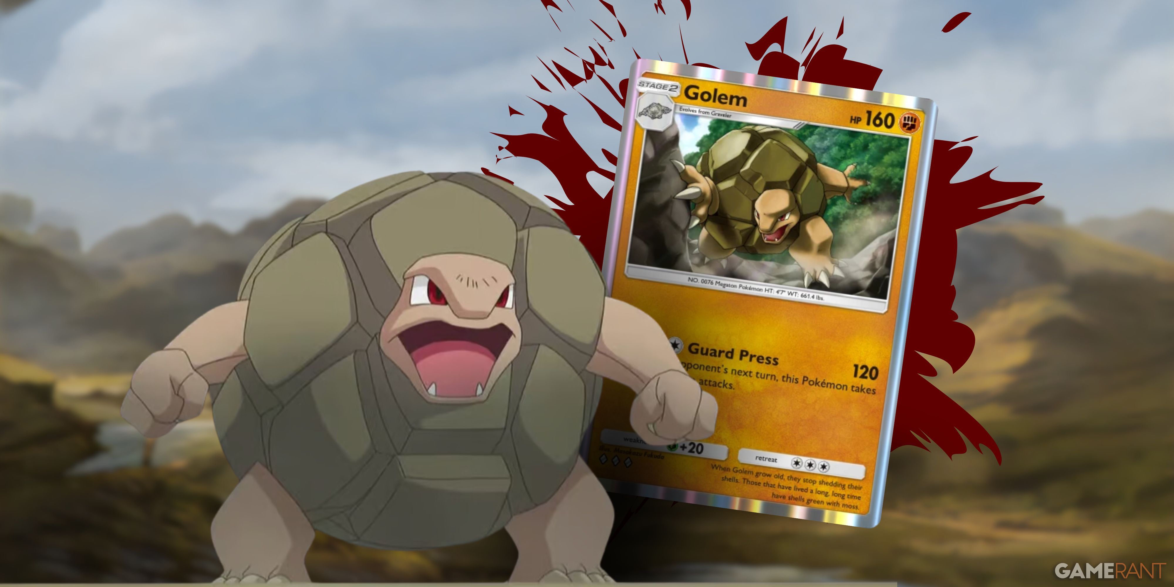 golem in pokemon tcg pocket.