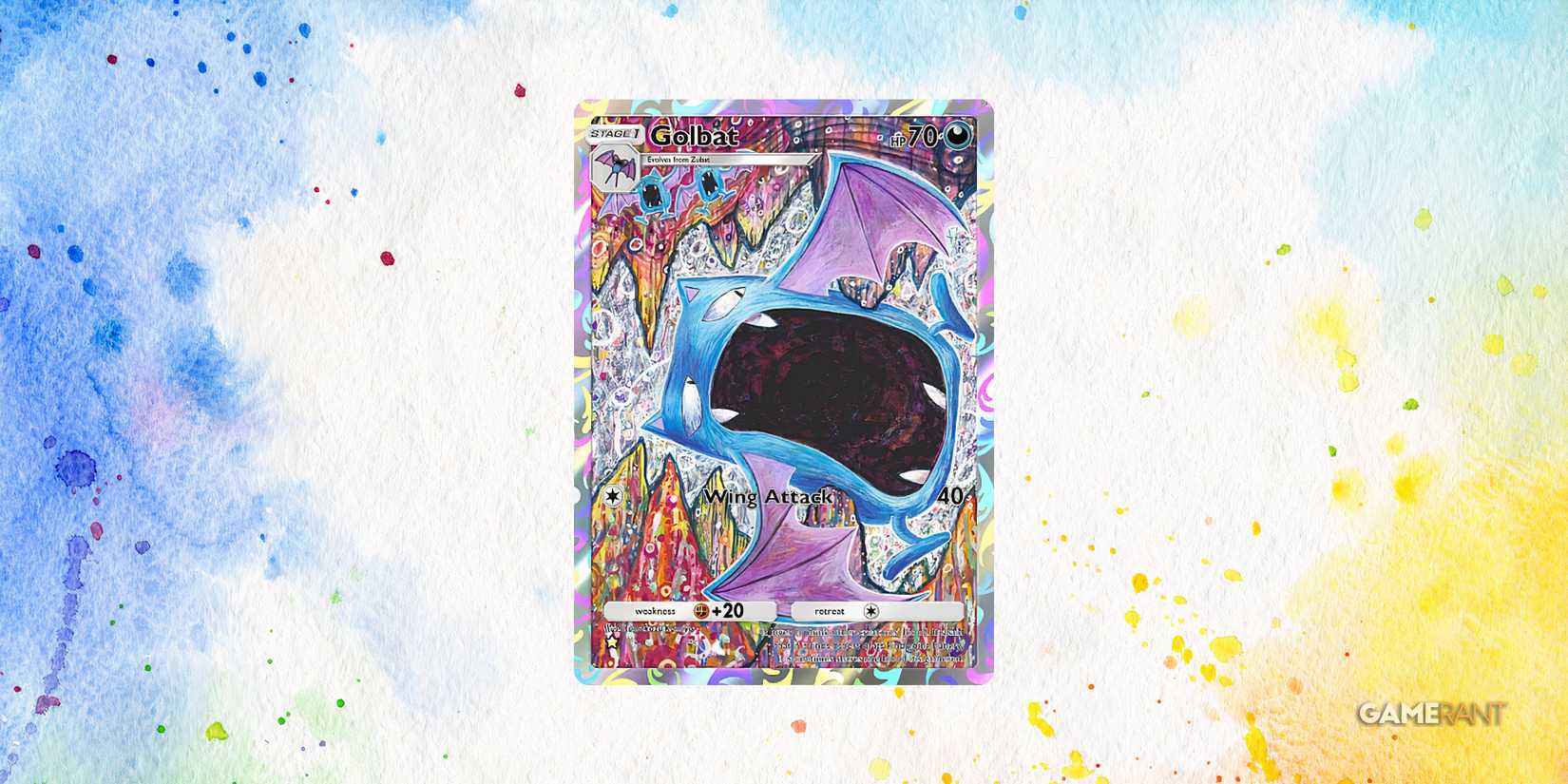 golbat full art variant in pokemon pocket.