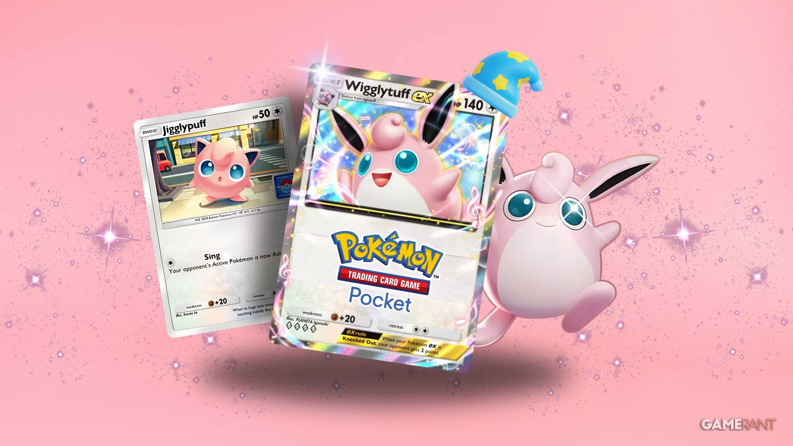 wigglytuff and jigglypuff in pokemon pocket.