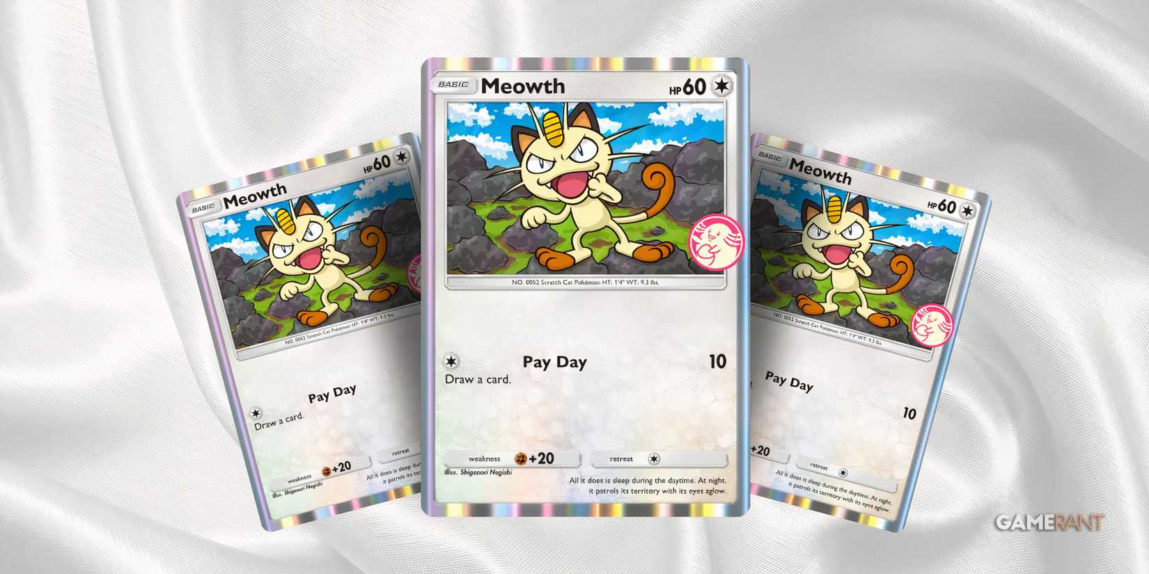 meowth in pokemon tcg pocket.