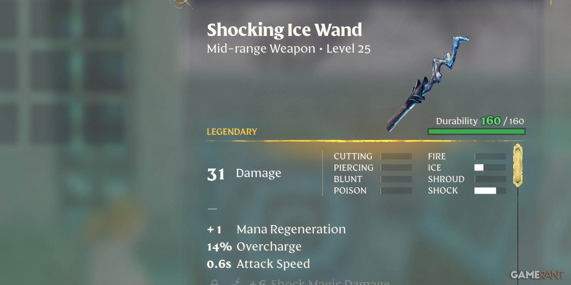 Shocking Ice Wand In Enshrouded