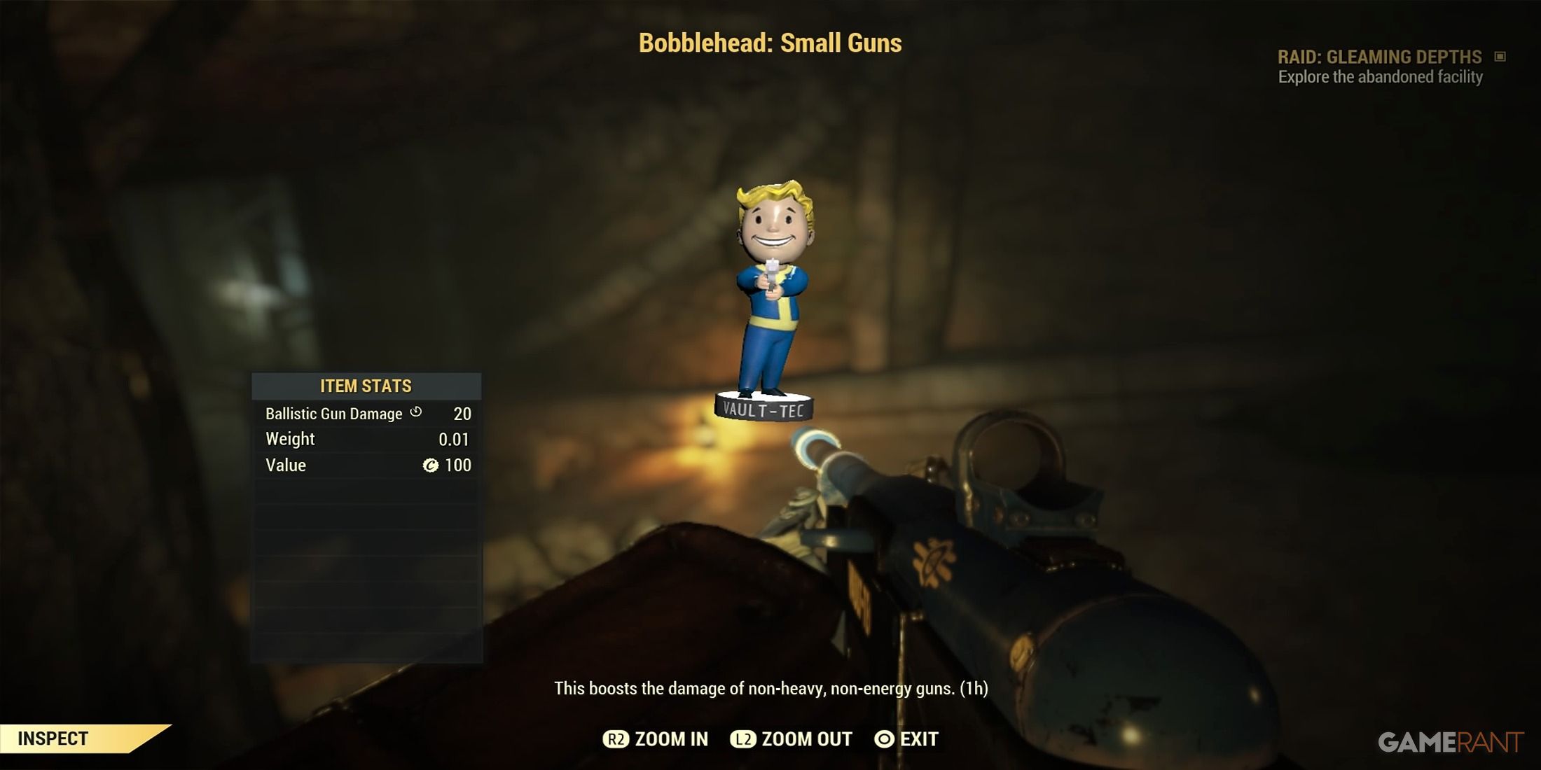 Small Guns Bobblehead