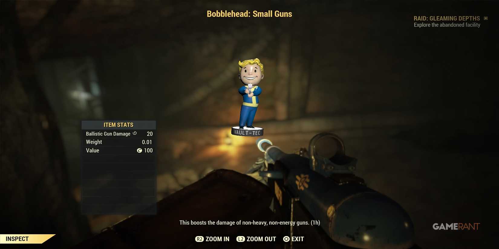 Small Guns Bobblehead