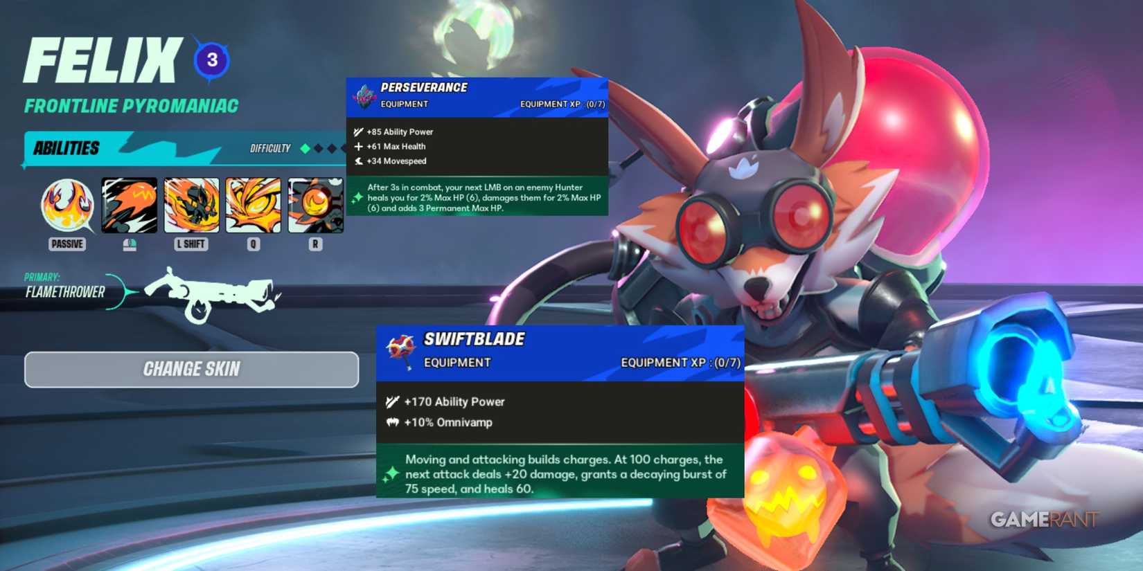 Supervive Felix Items