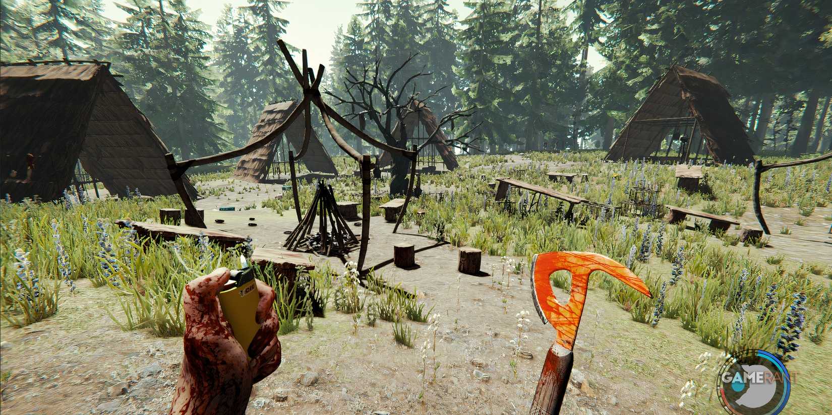 The Forest Main Cannibal Village