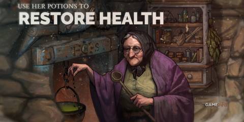 The Stone of Madness Agnes Santos The Witch 3 use her potions to restore health