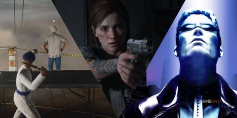 Agent 47 in Hitman 3, Ellie in The Last of Us Part 2 and JC Denton in Deus Ex