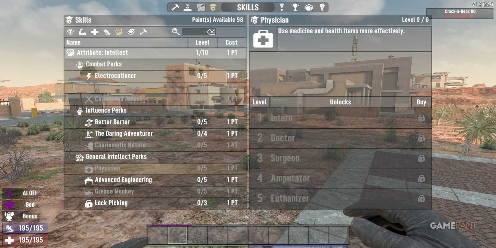 7 Days To Die Healing Perk