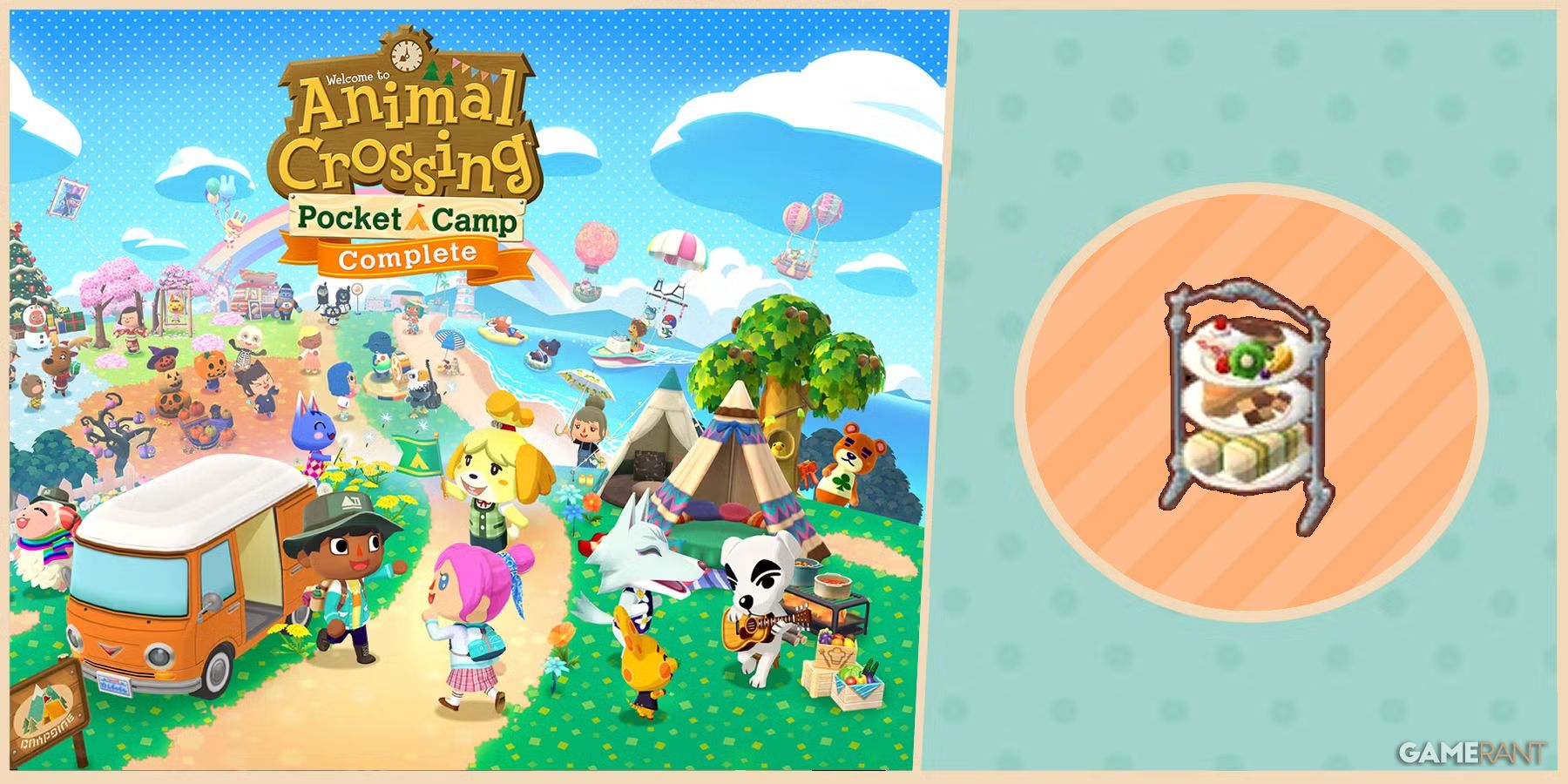 animal crossing pocket camp complete afternoon tea set feature image