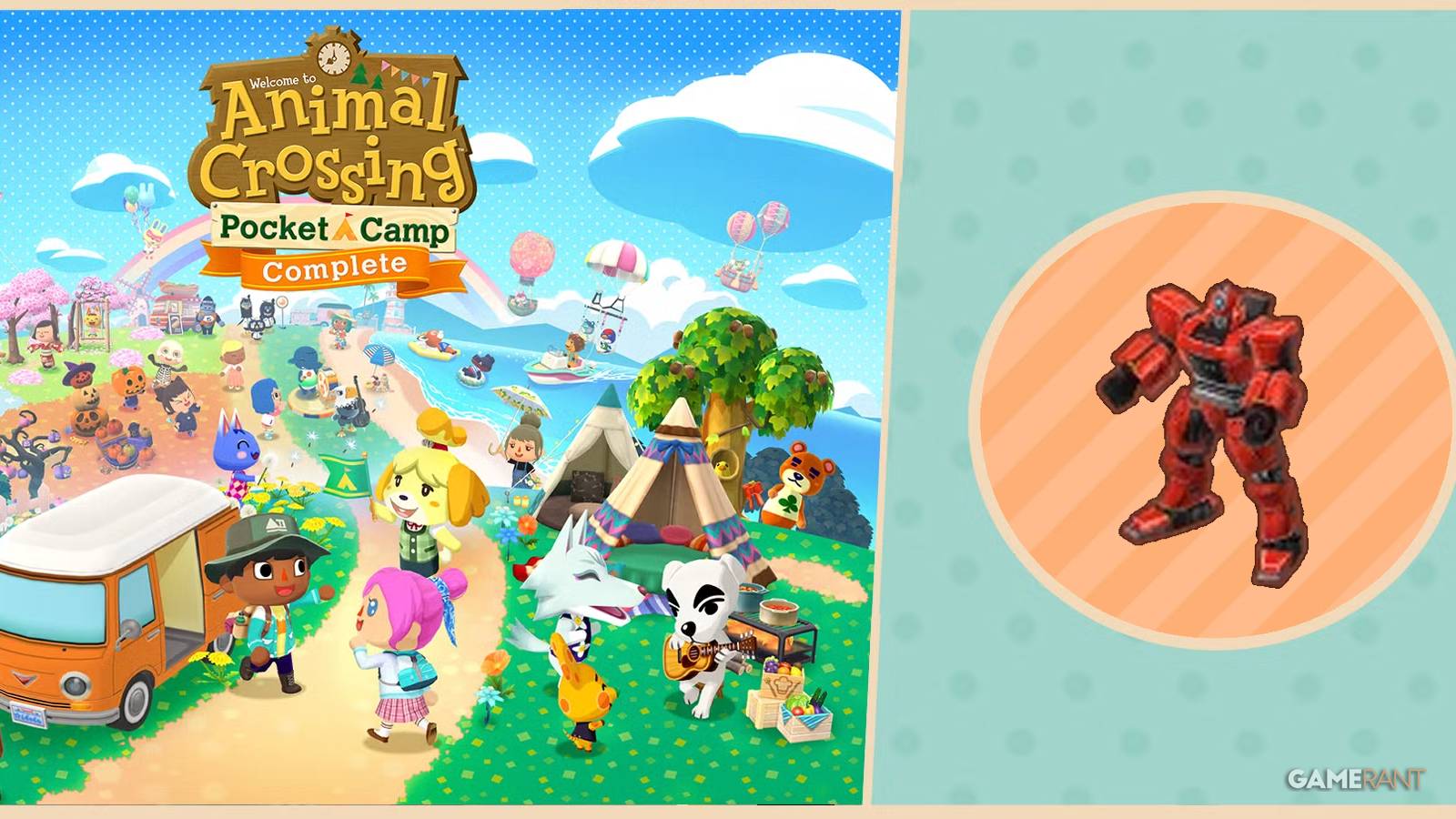 animal crossing pocket camp complete robot hero feature image