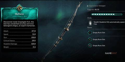 Assassin's Creed Valhalla Bullseye Bow