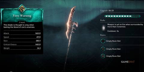 Assassin's Creed Valhalla Fiery Warsong