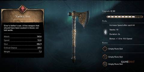 Assassin's Creed Valhalla Varin's Axe