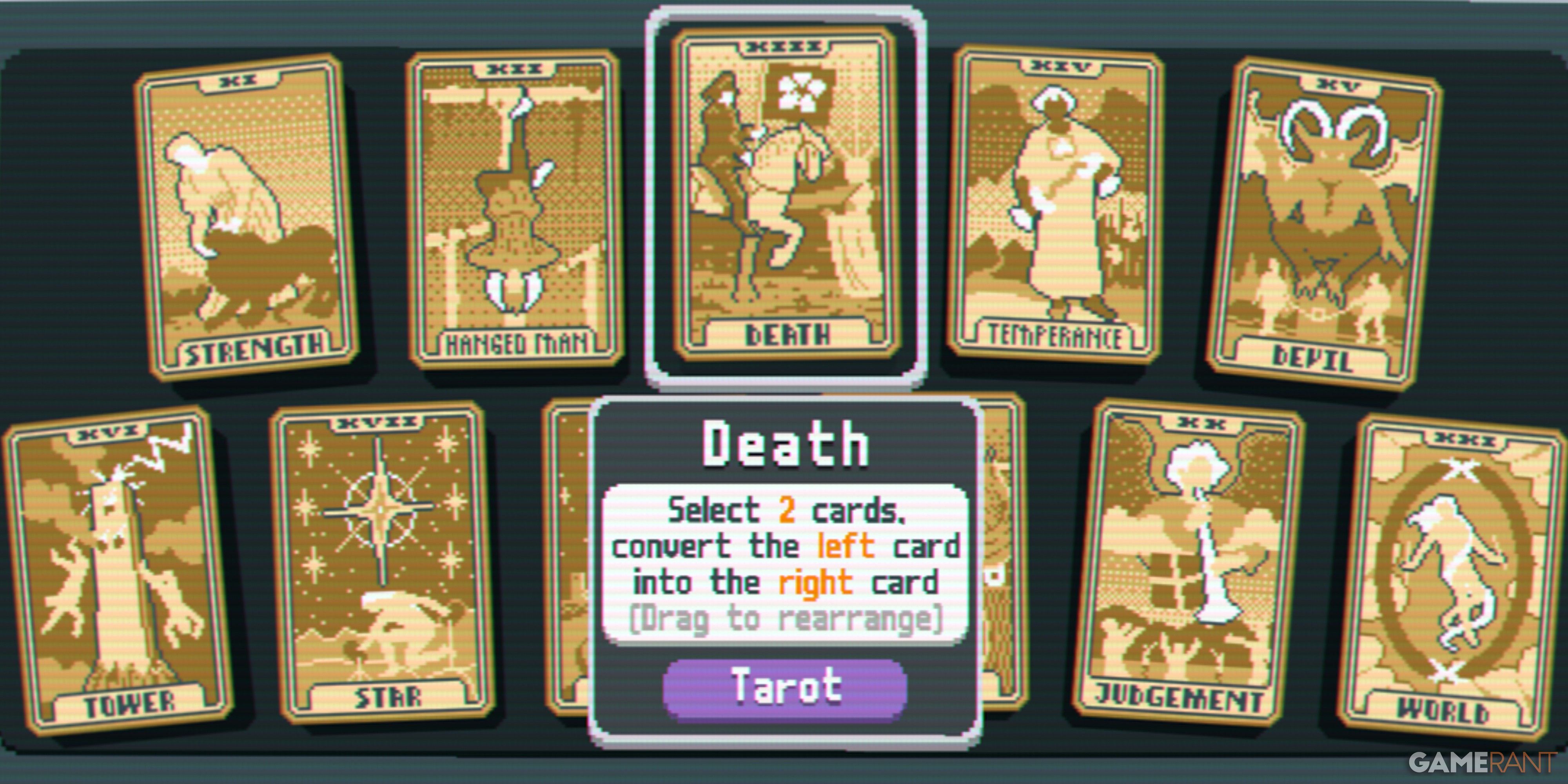 Balatro Death Tarot