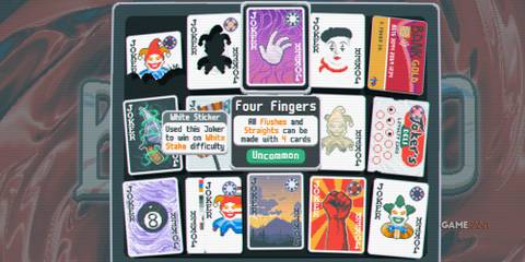 Balatro Four Fingers Joker