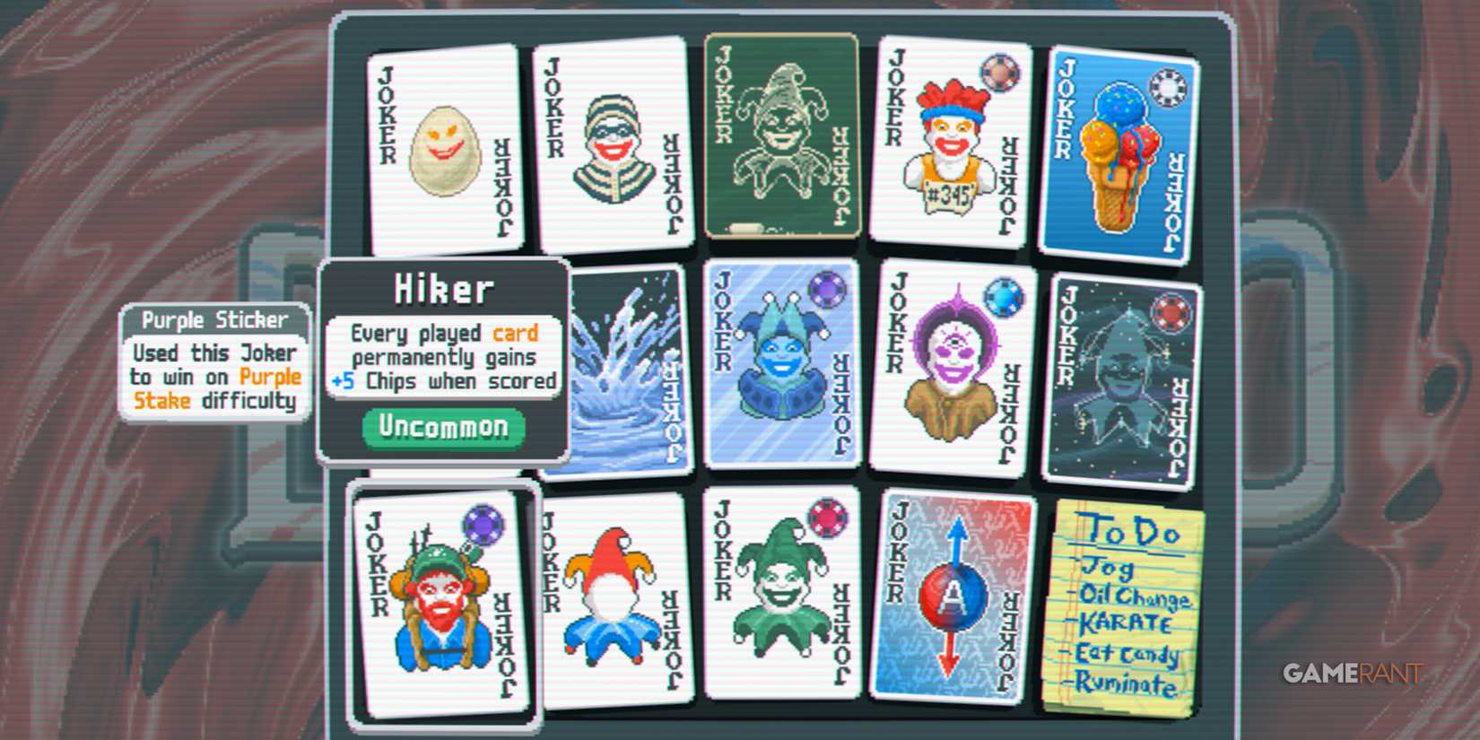 Balatro Hiker Joker