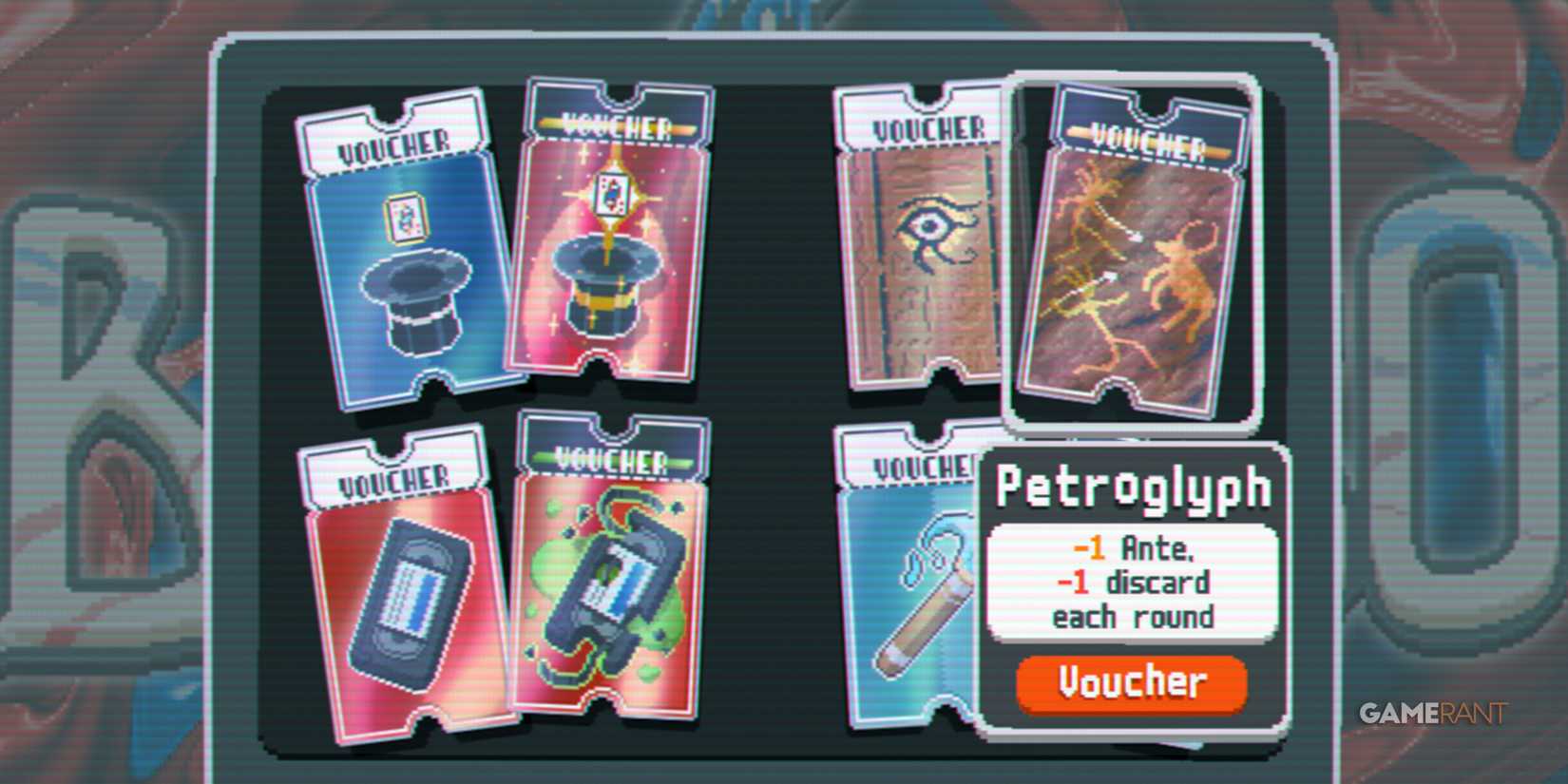 Balatro Petroglyph Voucher