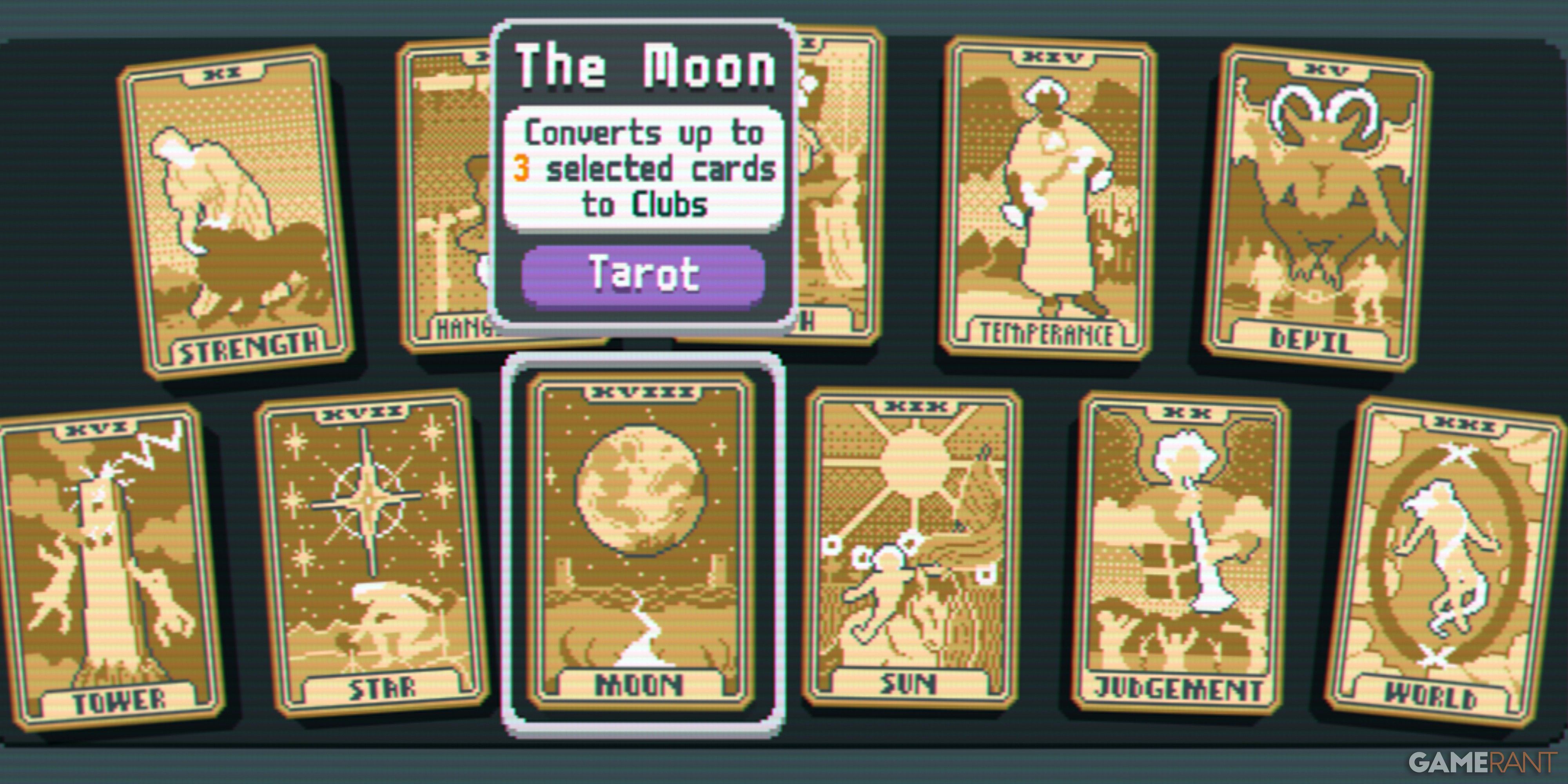 Balatro The Moon Tarot