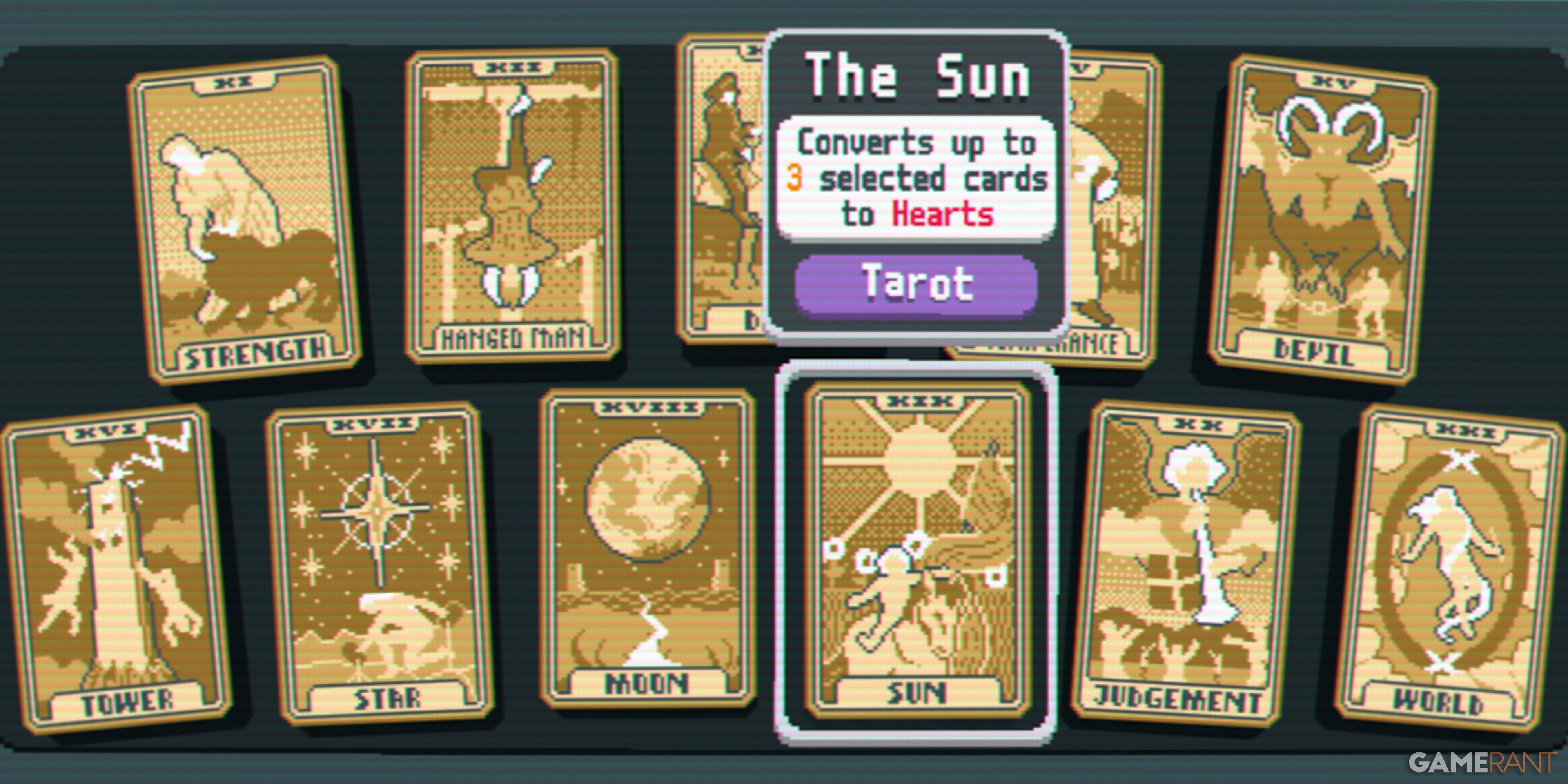 Balatro The Sun Tarot