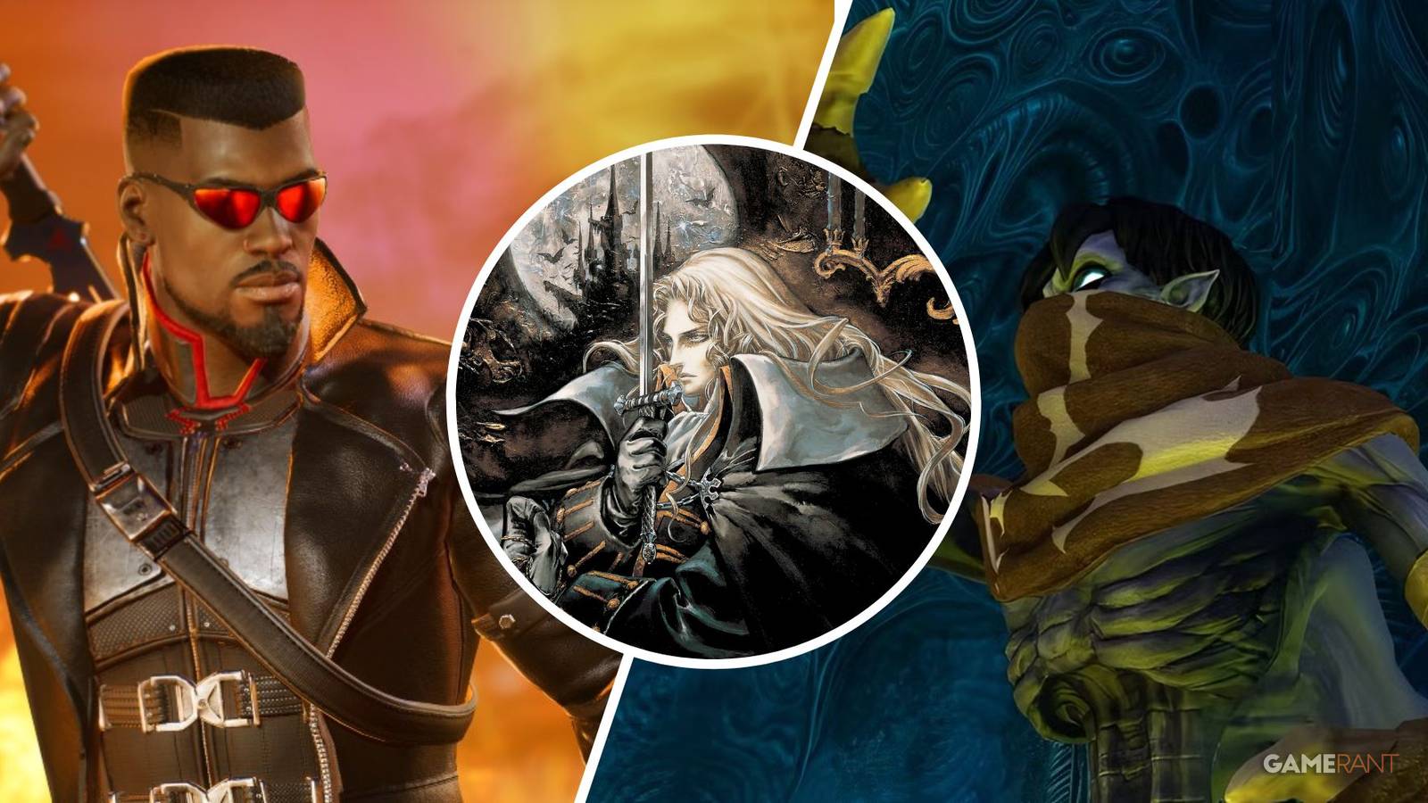 best vampire hunters video games blade raziel alucard