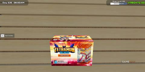 Booster Box In TCG Card Shop Simulator