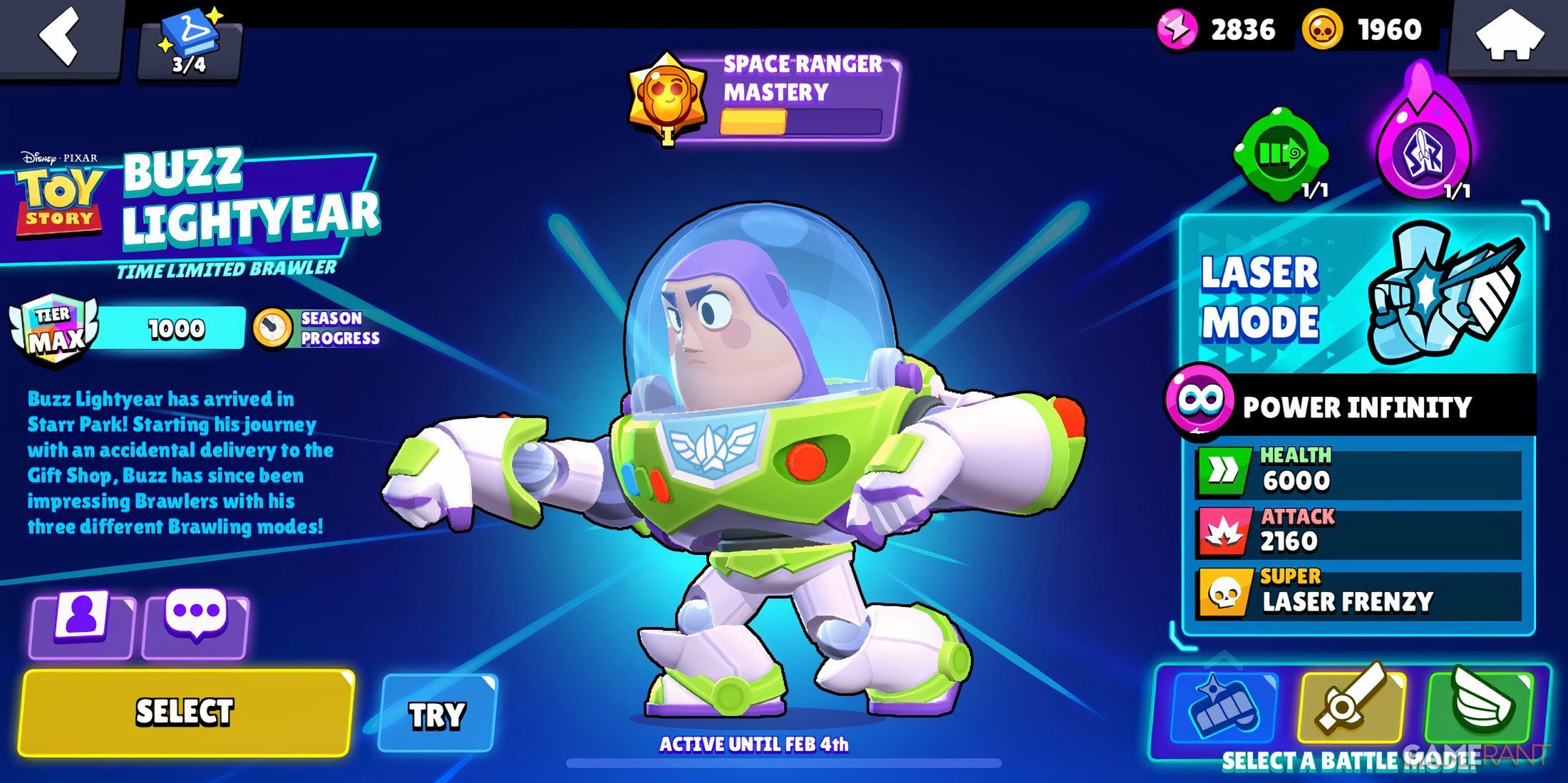 Brawl Stars - Best Buzz Lightyear Modes 2