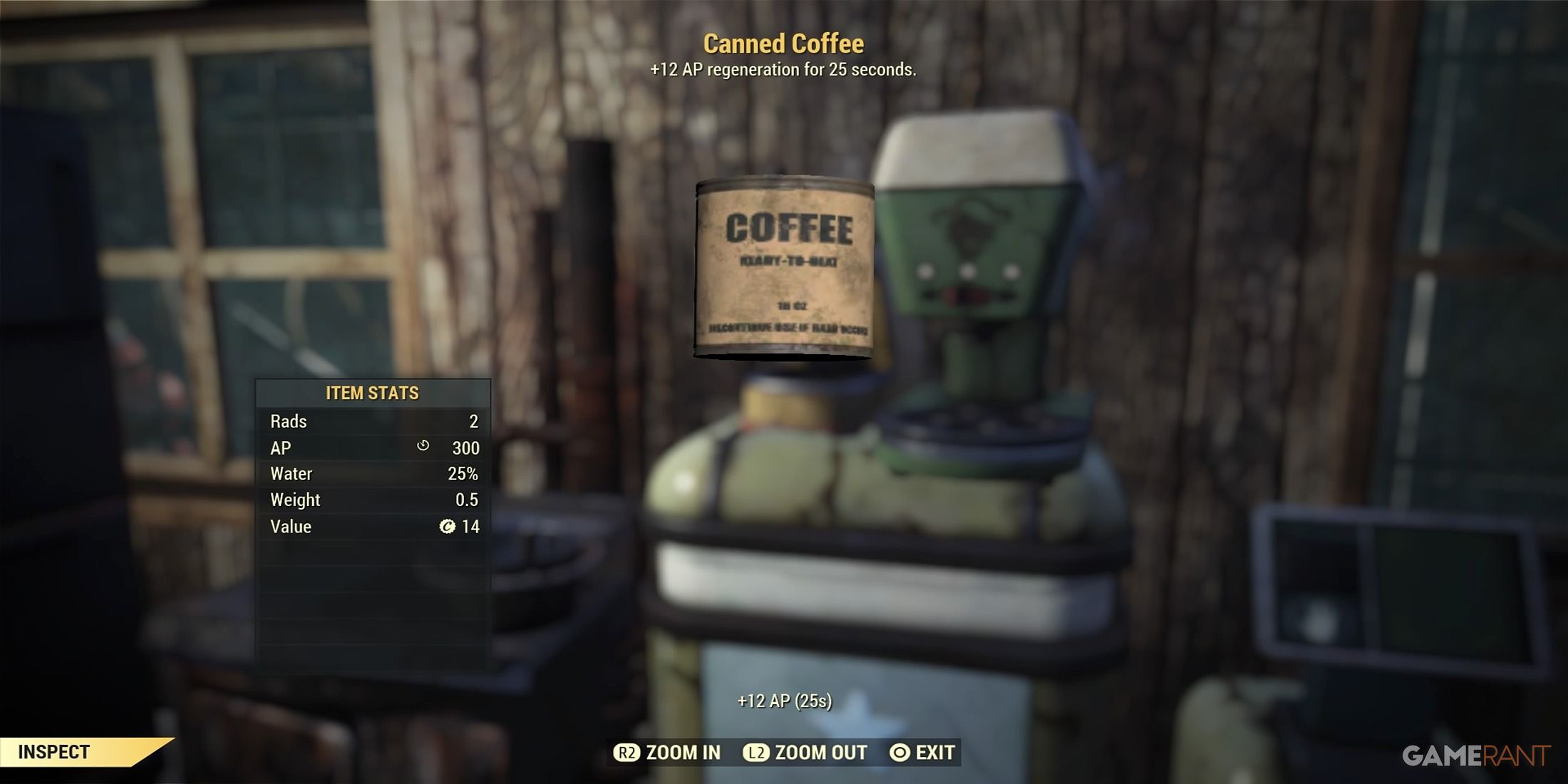 Canned Coffee In Fallout 76