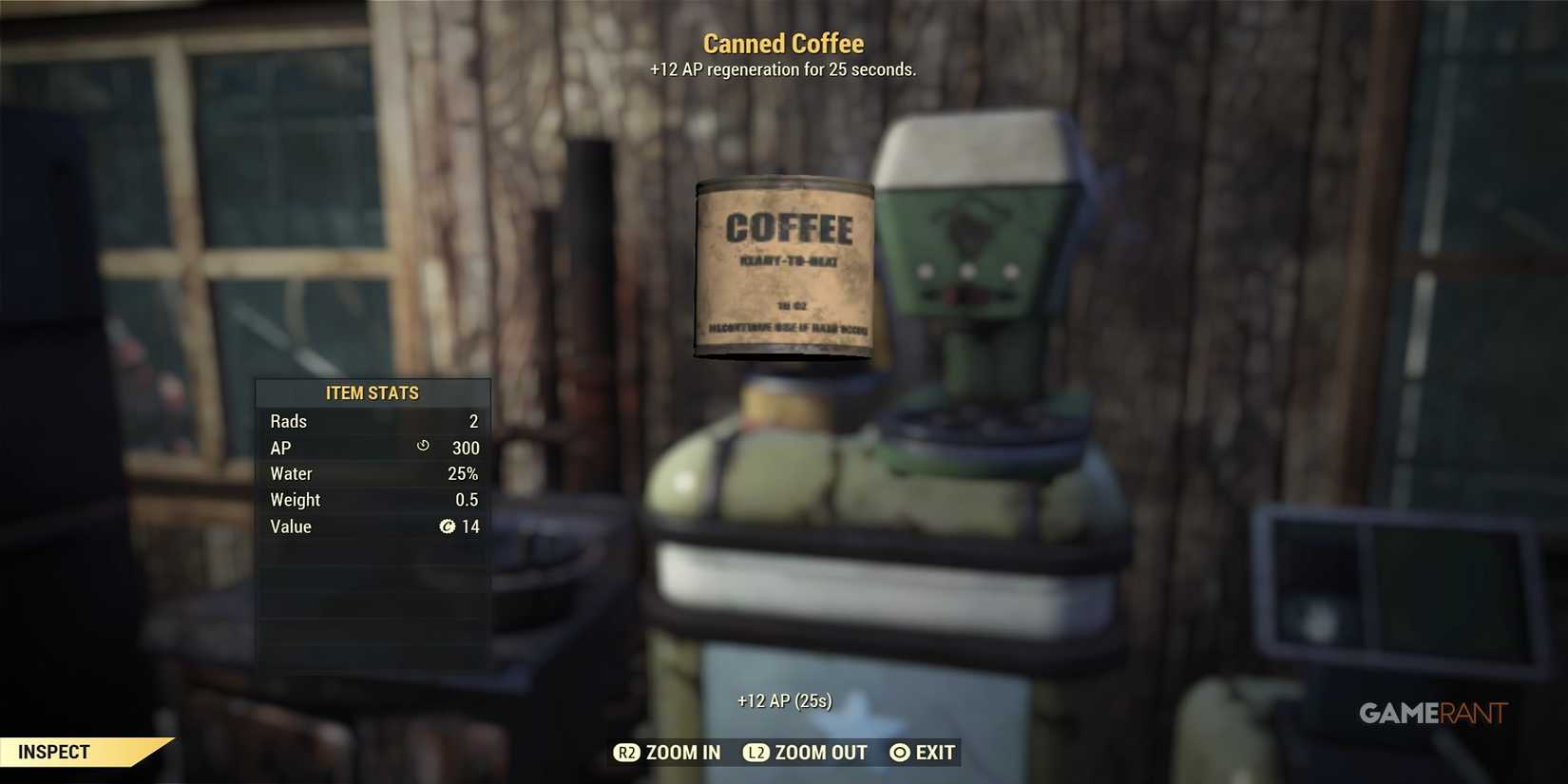 Canned Coffee In Fallout 76
