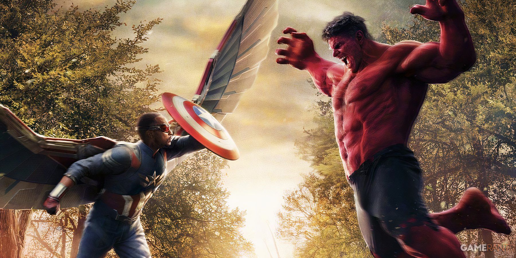 Captain America Brave New World Red Hulk Screentime