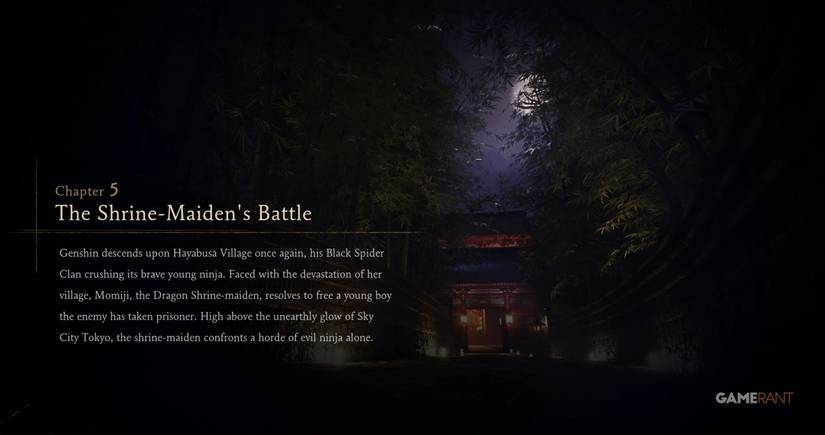 chapter 5 the shrine maidens battle ninja gaiden 2 black