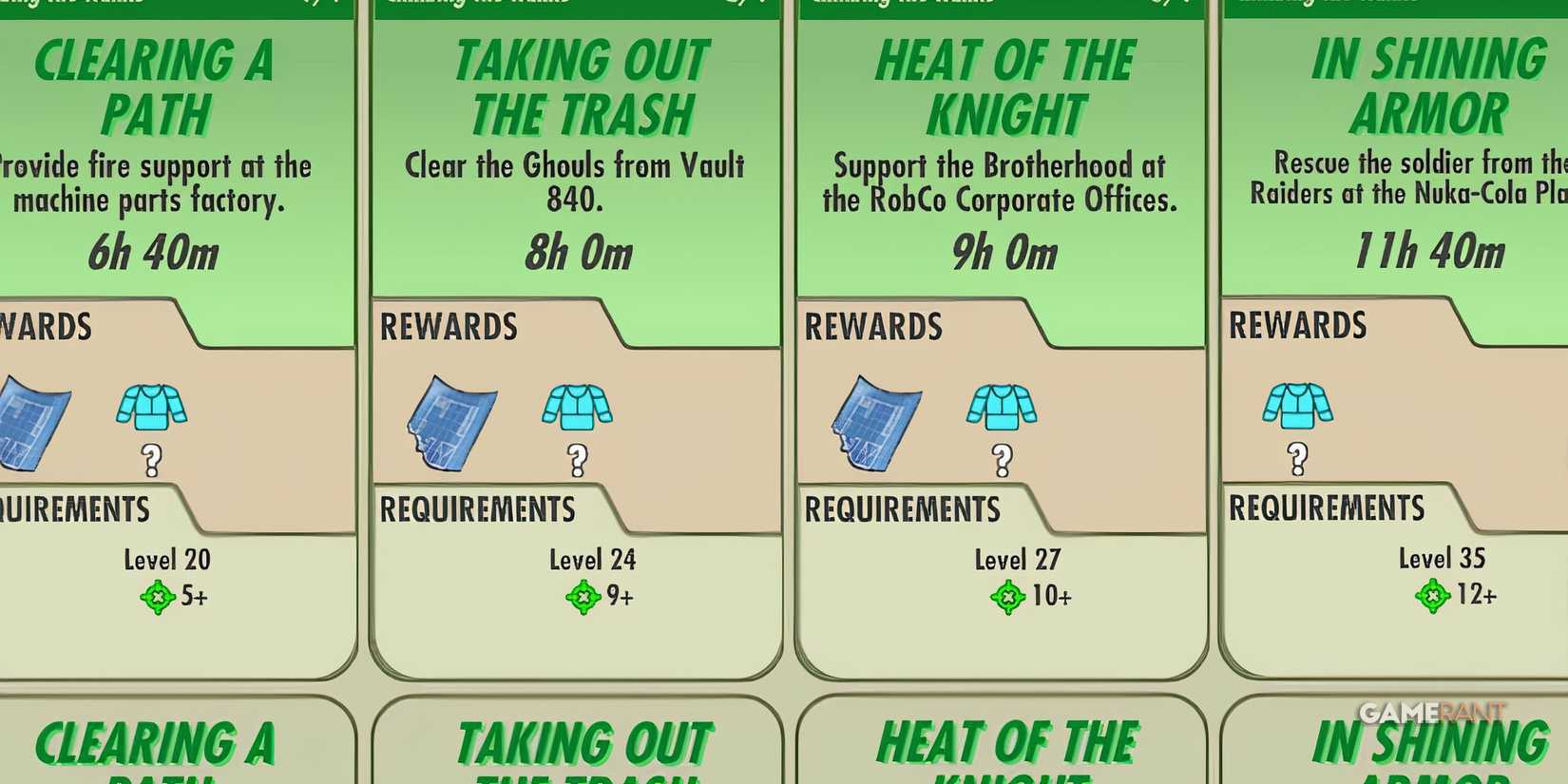 Climbing The Ranks Quest