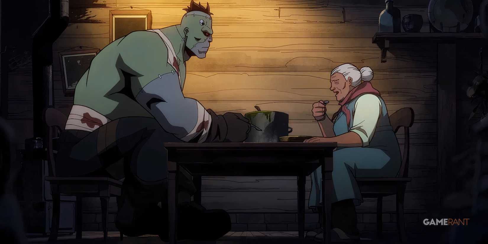 creature commandos frankenstein iron pot