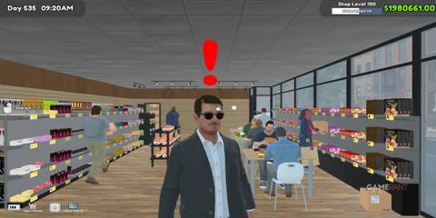 Customer Waiting For A Trade