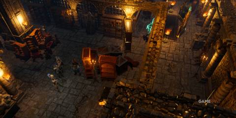 Showcasing a section of Linder Kemm's Vault in Divinity Original Sin 2