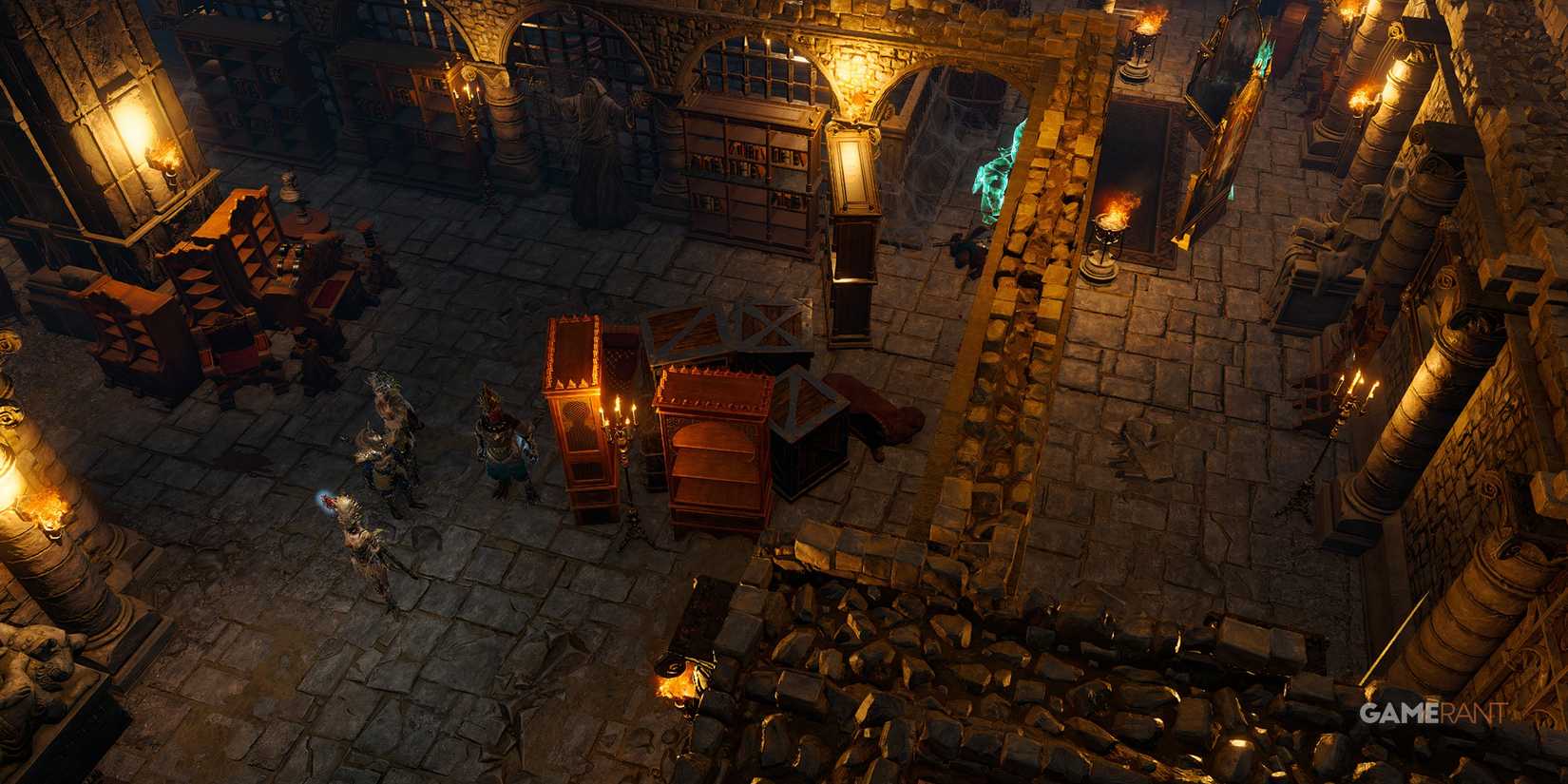 Showcasing a section of Linder Kemm's Vault in Divinity Original Sin 2